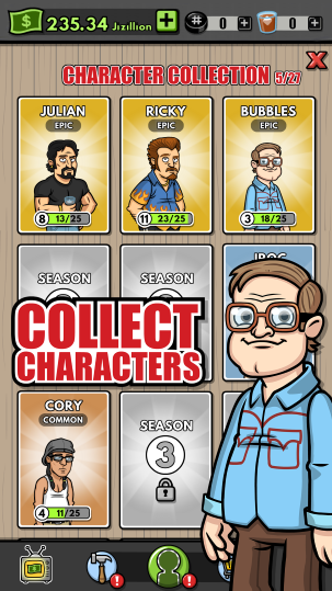 Trailer Park Boys Greasy Money Screen Collect Characters
