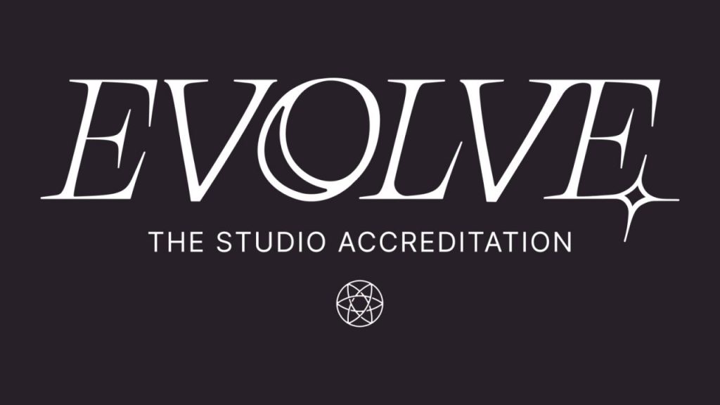 Evolve studio accreditation program logo