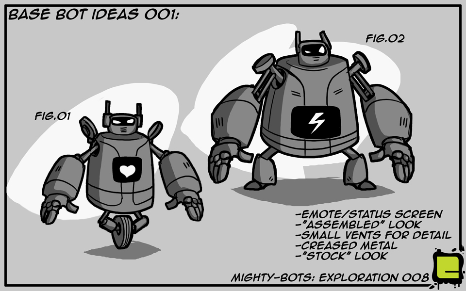 Mighty Bots: Base Bot Ideas